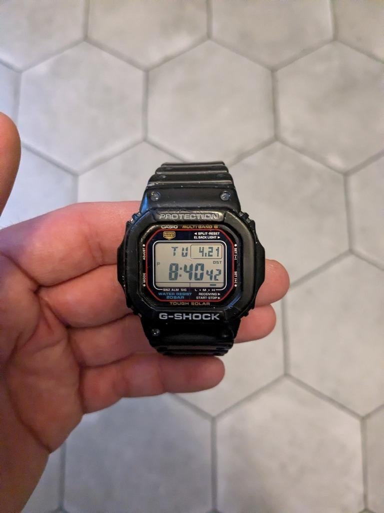 Casio G-Shock GWM-5610 Solar Horloge - Gebruikt, Casio, Kunststof, Gebruikt, Polshorloge