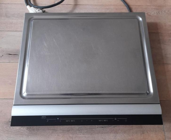 AEG Teppanyaki plaat 4 Zones inbouw, Witgoed en Apparatuur, Fornuizen, Inbouw, Inductie, 4 kookzones, 85 tot 90 cm, Ophalen