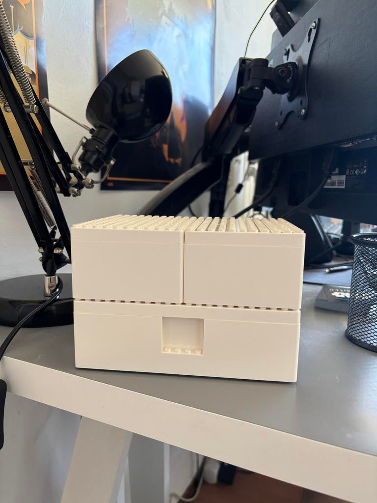 Bygglek LEGO doos IKEA met inhoud, Lego, Ophalen of Verzenden, Zo goed als nieuw, Losse stenen