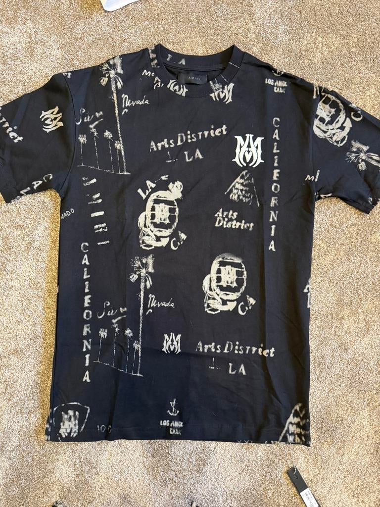 Amiri Shirt, Ophalen of Verzenden, Nieuw, Maat 52/54 (L), Zwart