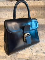 Delvaux vintage Brillant marineblauw boxcalf leer, Ophalen of Verzenden, Zo goed als nieuw, Handtas