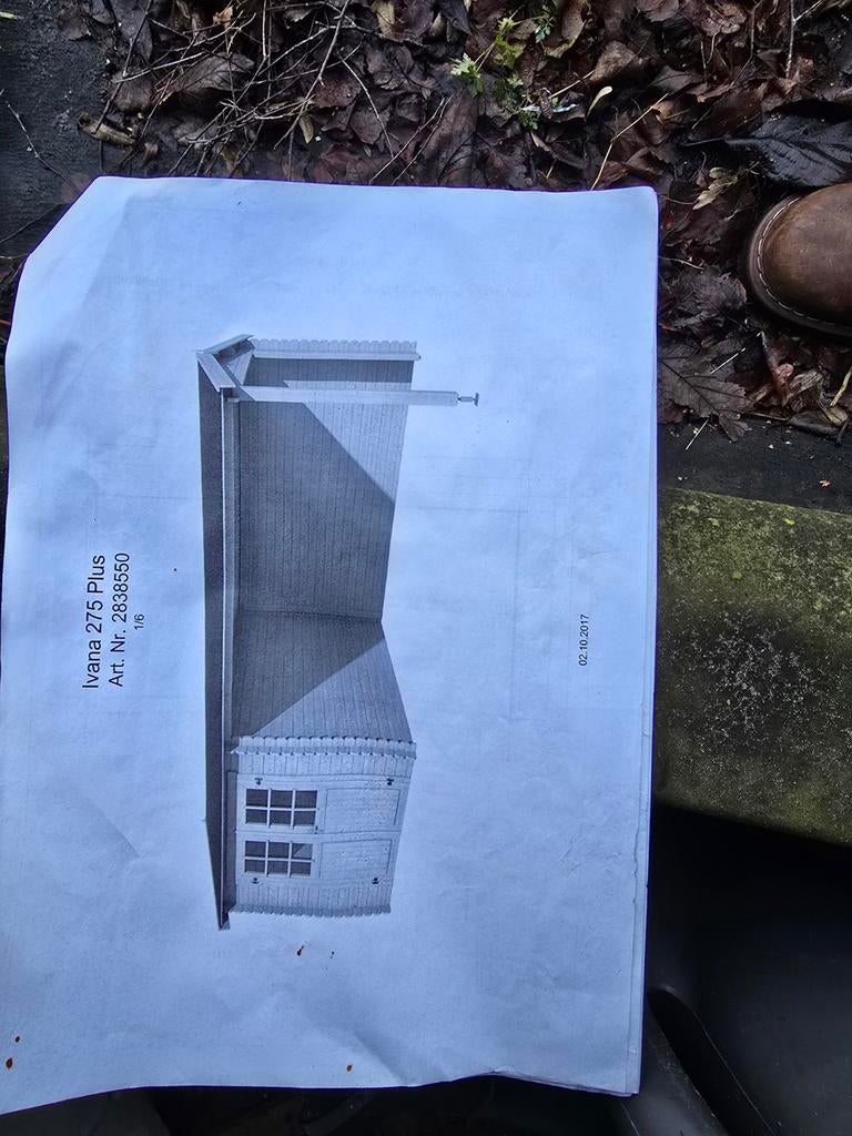 Overkapping met berging 900.00 €, Tuin en Terras, Overkappingen, Ophalen, Veranda