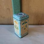 Blik Venz hagelslag metaal origineel blauw 7,5 x 7,5 x 14,5, Ophalen of Verzenden, Gebruikt, Overige, Overige merken