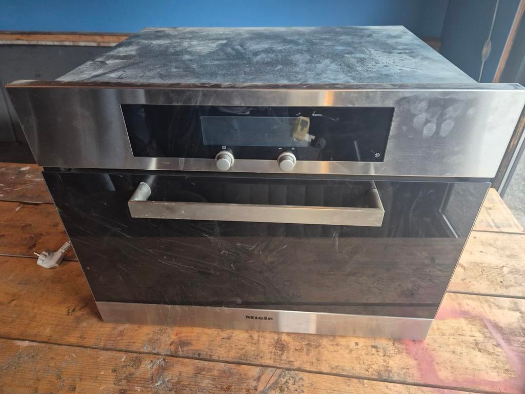 Miele DG 4060 EDST/R01 stoomoven, Witgoed en Apparatuur, Ovens, Ophalen of Verzenden, Zo goed als nieuw, 45 tot 60 cm