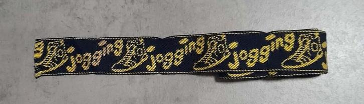 Jogging SIER BAND. 5 cm breed en ruim 290 cm lang, Hobby en Vrije tijd, Naaien en Fournituren, Nieuw, Lint, Band of Elastiek, Ophalen of Verzenden