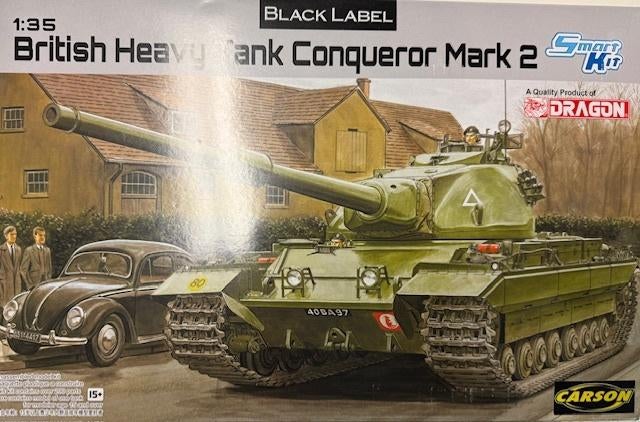 Coelianmodels, Dragon 3555, Conqueror Mk. 2, 1/35, € 54,99, Hobby en Vrije tijd, Modelbouw | Auto's en Voertuigen, Nieuw, Tank