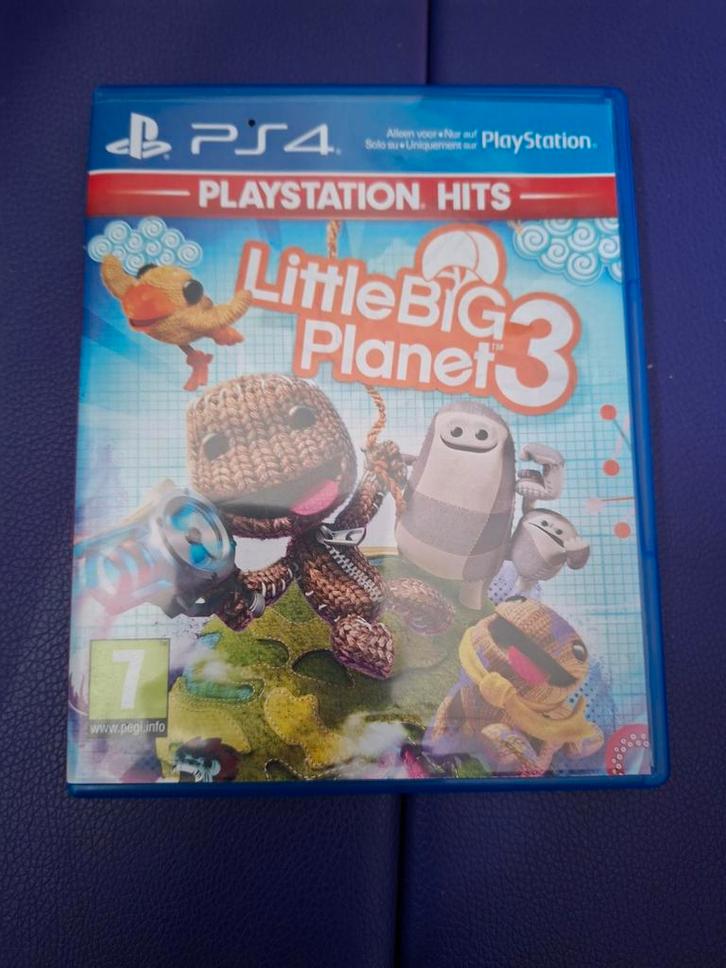 Little Big Planet 3 - PS4, Spelcomputers en Games, Games | Sony PlayStation 4, Zo goed als nieuw, Platform, 1 speler, Vanaf 7 jaar