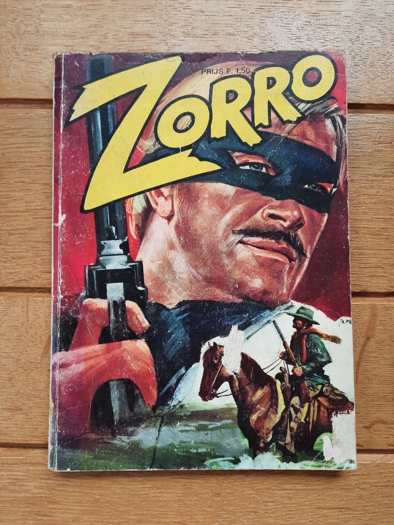 ZORRO Nr. 12 - Stripboek - 1968 -, Antiek en Kunst, Ophalen of Verzenden