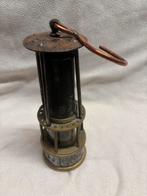 Mijnlamp olie lamp, Ophalen of Verzenden