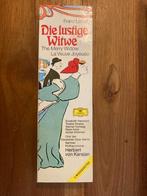 Cassette Box Franz Lehar - Die lustige Witwe (Deutsche Gramm, Cd's en Dvd's, 2 t/m 25 bandjes, Klassiek, Ophalen of Verzenden