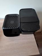 Tupperware bewaarbakken zwart, Huis en Inrichting, Keuken | Tupperware, Ophalen of Verzenden, Zo goed als nieuw, Bak of Kom