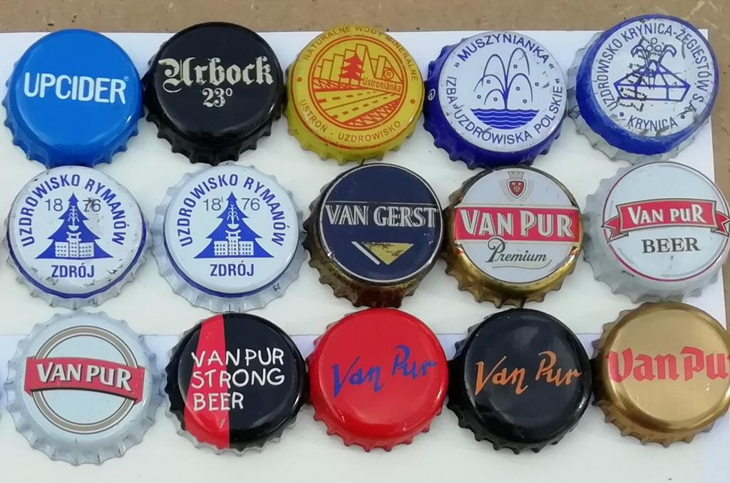 Kroonkurken Bierdoppen Bierdopjes Polen 8, Ophalen