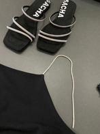 Nieuwe aparte sacha nette slippers maat 41, Ophalen of Verzenden, Nieuw, Zwart