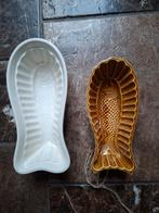 Set van 2 Vintage Vissen Puddingvormen - Keramiek, Antiek en Kunst, Antiek | Keramiek en Aardewerk, Ophalen of Verzenden