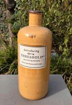 Vaas okergeel, Geel, Aardewerk of Porselein, Ophalen of Verzenden, Zo goed als nieuw