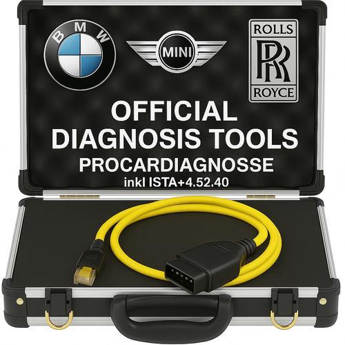 BMW | TOOL KIT ISTA INPA ESYS DOWNLOAD LINK + ENET kabel set, Auto diversen, Autogereedschap, Nieuw, Ophalen of Verzenden