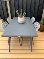 Design tuinset van Lifestyle en stoelen van Domani, Ophalen, Zo goed als nieuw, Eettafel