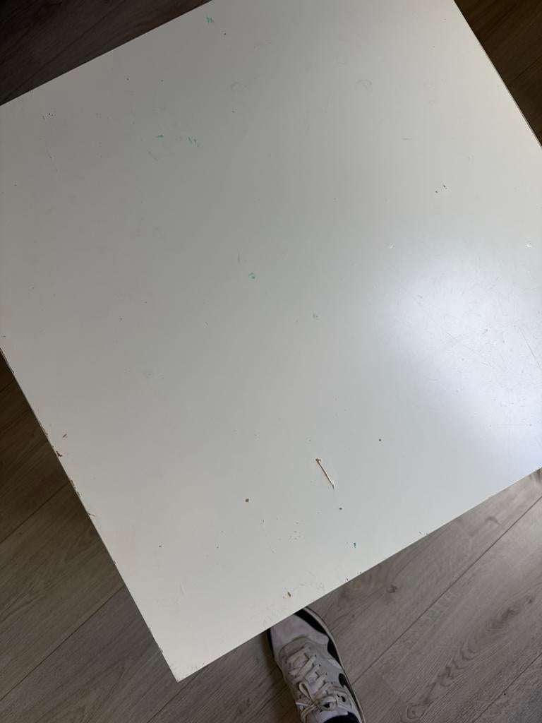 Ikea bijzettafeltje, Minder dan 55 cm, Gebruikt, Vierkant, Ophalen