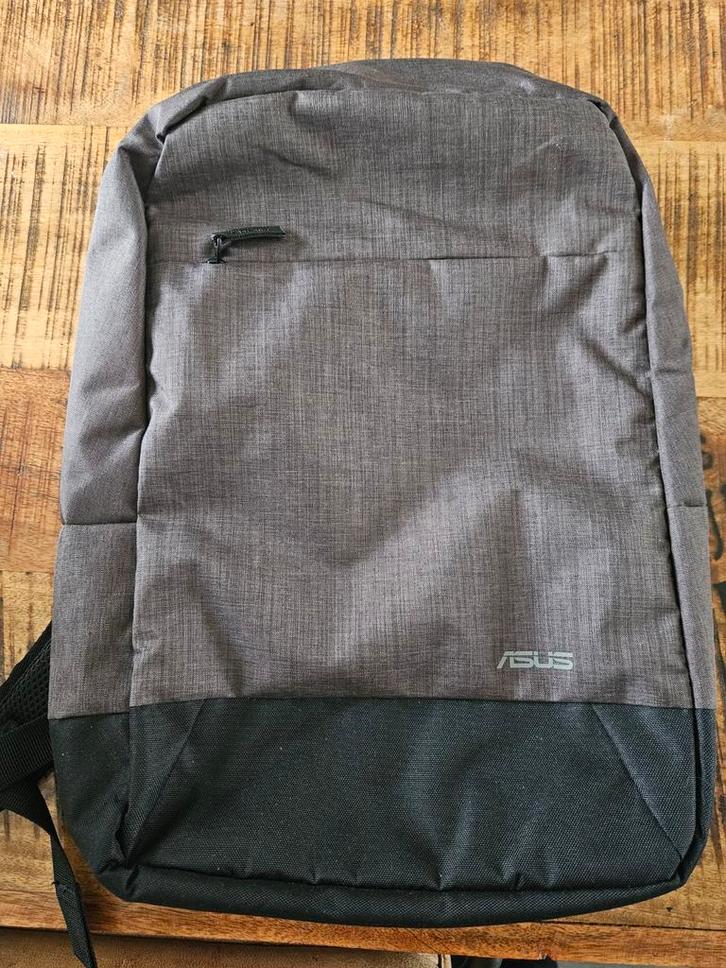 ASUS laptop rugzak - Grijs/Zwart, Computers en Software, Laptoptassen, Gebruikt, Rugzak, 15 inch, Ophalen of Verzenden
