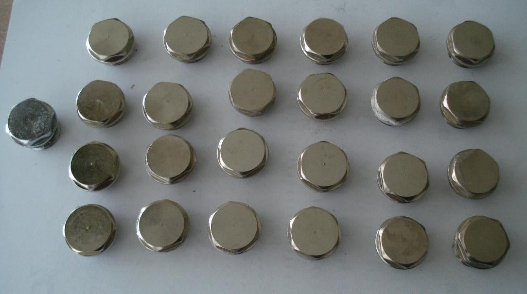 Radiator stoppen 1/2" en stoppen met ontluchting , Doe-het-zelf en Verbouw, Verwarming en Radiatoren, Minder dan 30 cm, Overige typen