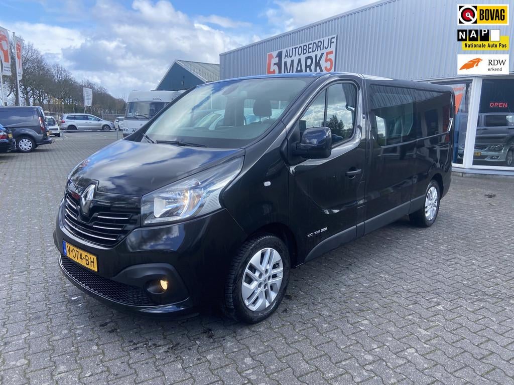 Renault Trafic 1.6 dCi T29 L2H1 DC Luxe Energy 146 PK, Voorwielaandrijving, Gebruikt, 2000 kg, Renault