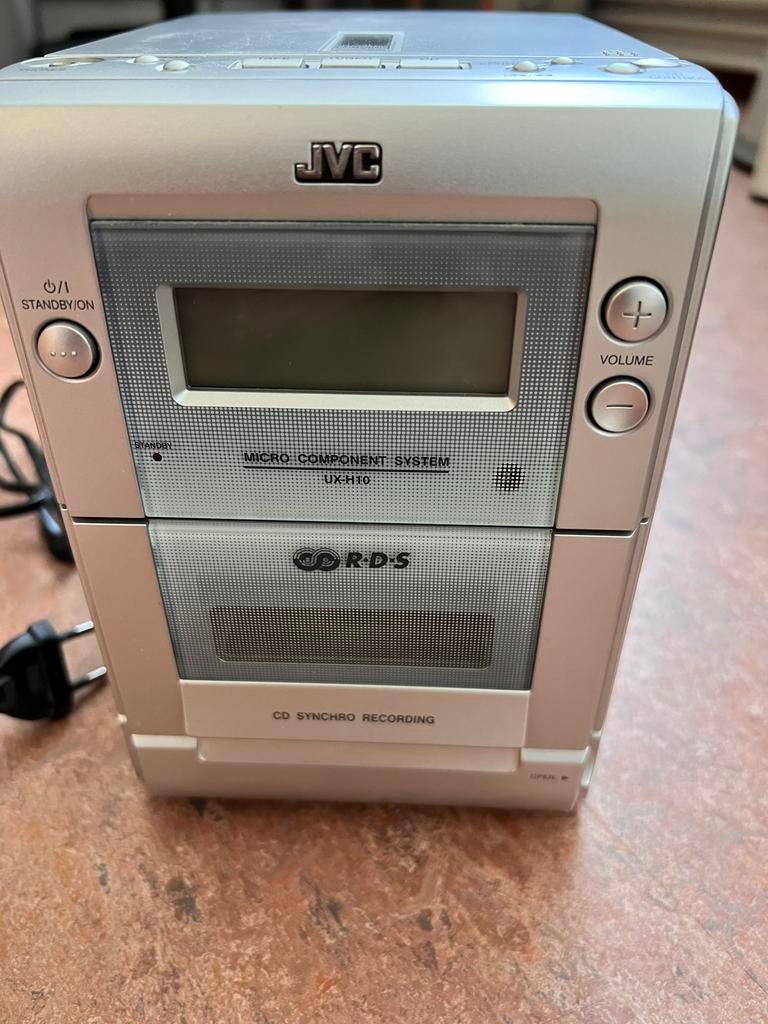 JVC  micro set cd speler/Radio/Cassette recorder nieuw., JVC, Nieuw, Ophalen of Verzenden, Microset