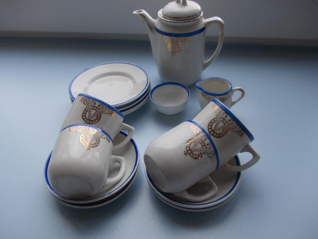 Antiek serviesje - antiek kinder/ poppen servies - verzenden, Antiek en Kunst, Ophalen