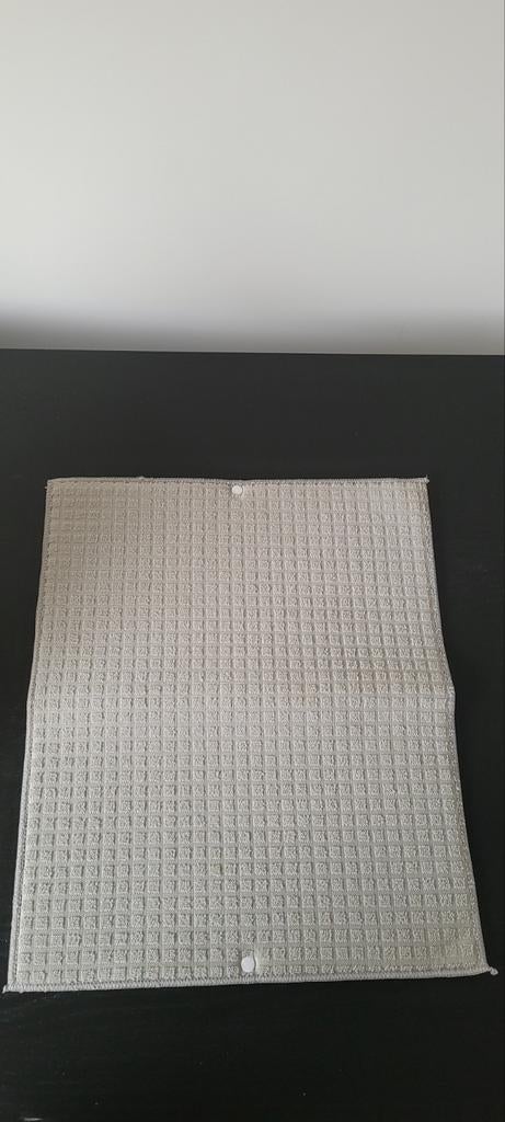 Lichtgrijze theedoek met wafelstructuur, Ophalen of Verzenden