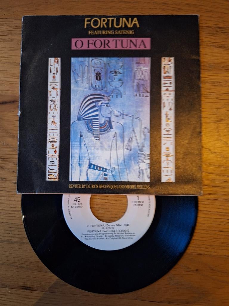Fortuna featuring Satenig - O Fortuna (Vinyl Single), Gebruikt, 7 inch, Ophalen of Verzenden, Pop
