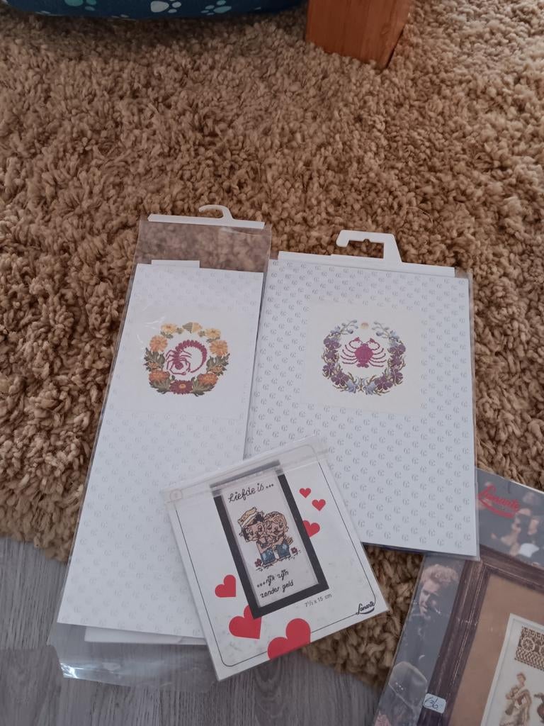 Borduur Paketten en patroontjes, Ophalen of Verzenden, Borduurpakket