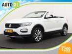 Volkswagen T-Roc Cabrio 1.5 TSI 150 PK Style Camera Trekhaak, Auto's, Voorwielaandrijving, Stof, 4 cilinders, Wit