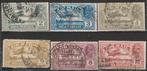 India Michel nr. 118-123 Gebruikt, Verzenden, Gestempeld, Zuid-Azië