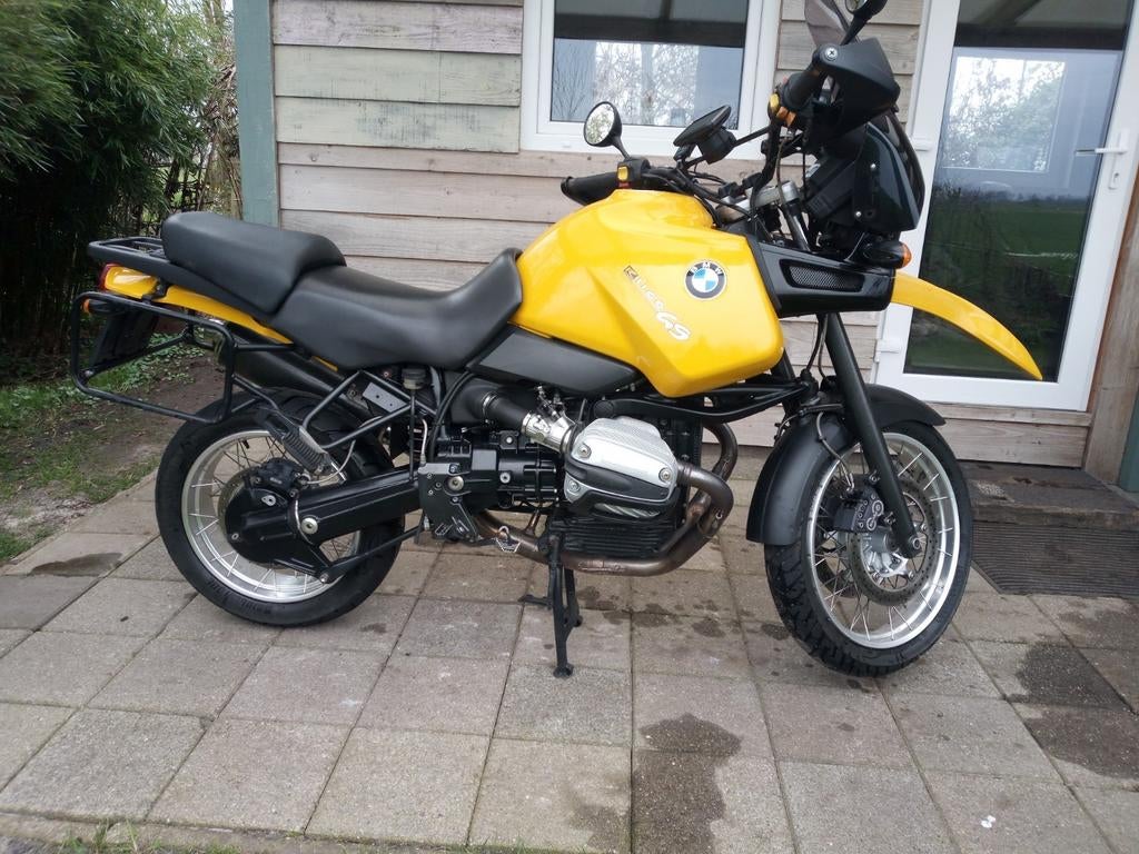 BMW R 1100 GS '94 Special Geel/Zwart 49.000km, 2 cilinders, Cardan-aandrijving, Particulier, Meer dan 35 kW