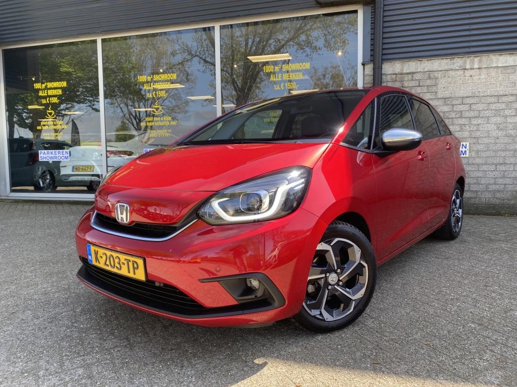 Honda Jazz 1.5 e:HEV Executive (bj 2021, automaat), Auto's, Euro 6, Bedrijf, Hybride Elektrisch/Benzine, Onderhoudsboekje