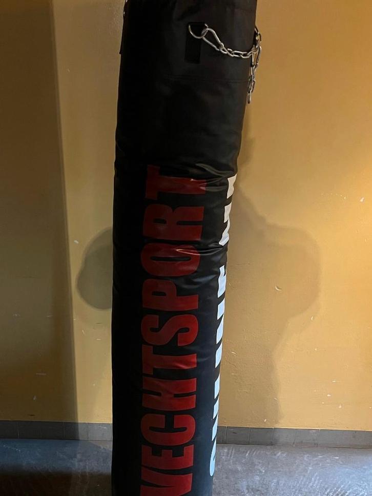 Bokszak VECHTSPORT inclusief ketting met 4 haken, Sport en Fitness, Boksen, Zo goed als nieuw, Bokszak, Ophalen