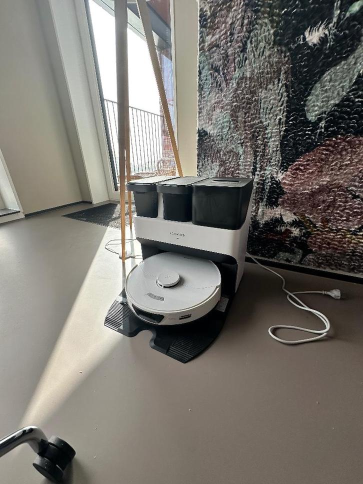 Roborock S7 Max Ultra – Complete robotstofzuiger met dock, Witgoed en Apparatuur, Stofzuigers, Zo goed als nieuw, Robotstofzuiger