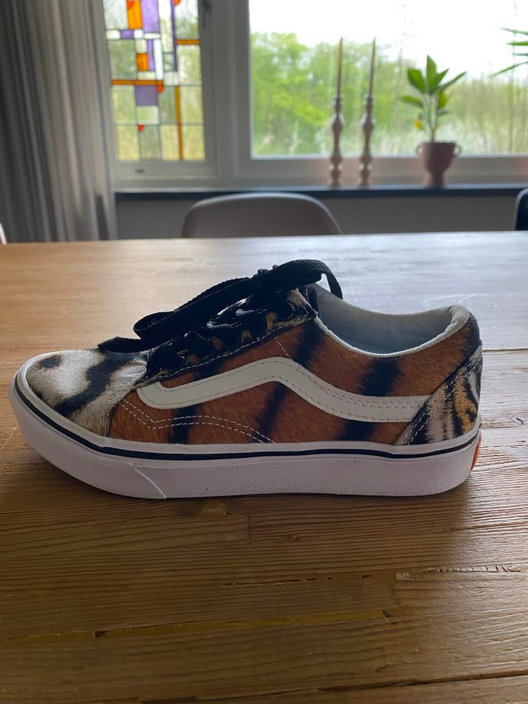 Vans schoenen mt 32 met luipaardprint, Ophalen of Verzenden, Gebruikt, Jongen of Meisje, Schoenen
