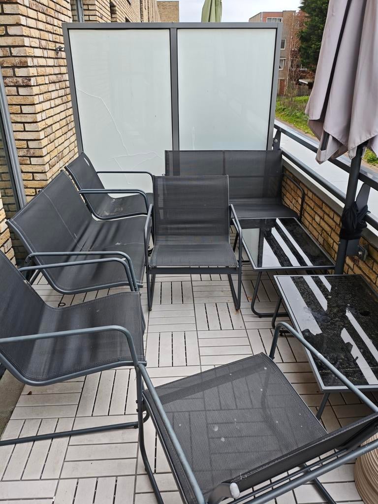 Balkon sets 2x, Ophalen, 2 zitplaatsen