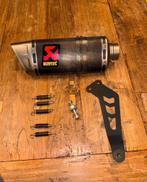 Akrapovic slip on uitlaat yamaha mt 09 tracer 900, Ophalen of Verzenden, Gebruikt