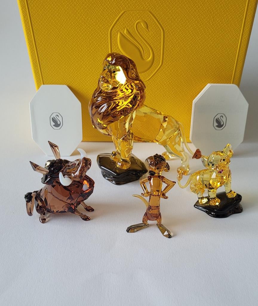 Swarovski Disney Lion King Serie Compleet. Kristallijn Shop, Verzamelen, Swarovski@.com, Wattens, Nieuw, Ophalen of Verzenden