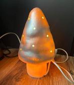 Heico paddenstoel lamp zilver, Ophalen of Verzenden, Zo goed als nieuw, Kunststof, Minder dan 50 cm