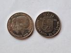 Gebruikte rijksdaalder dubbele kop, Postzegels en Munten, Munten | Nederland, Ophalen of Verzenden, Koningin Juliana, 2½ gulden