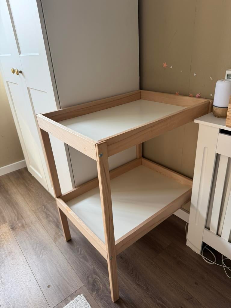 Commode baby + aankleedkussen, Kinderen en Baby's, Kinderkamer | Commodes en Kasten, Ophalen, Minder dan 75 cm, 50 tot 70 cm, Zo goed als nieuw