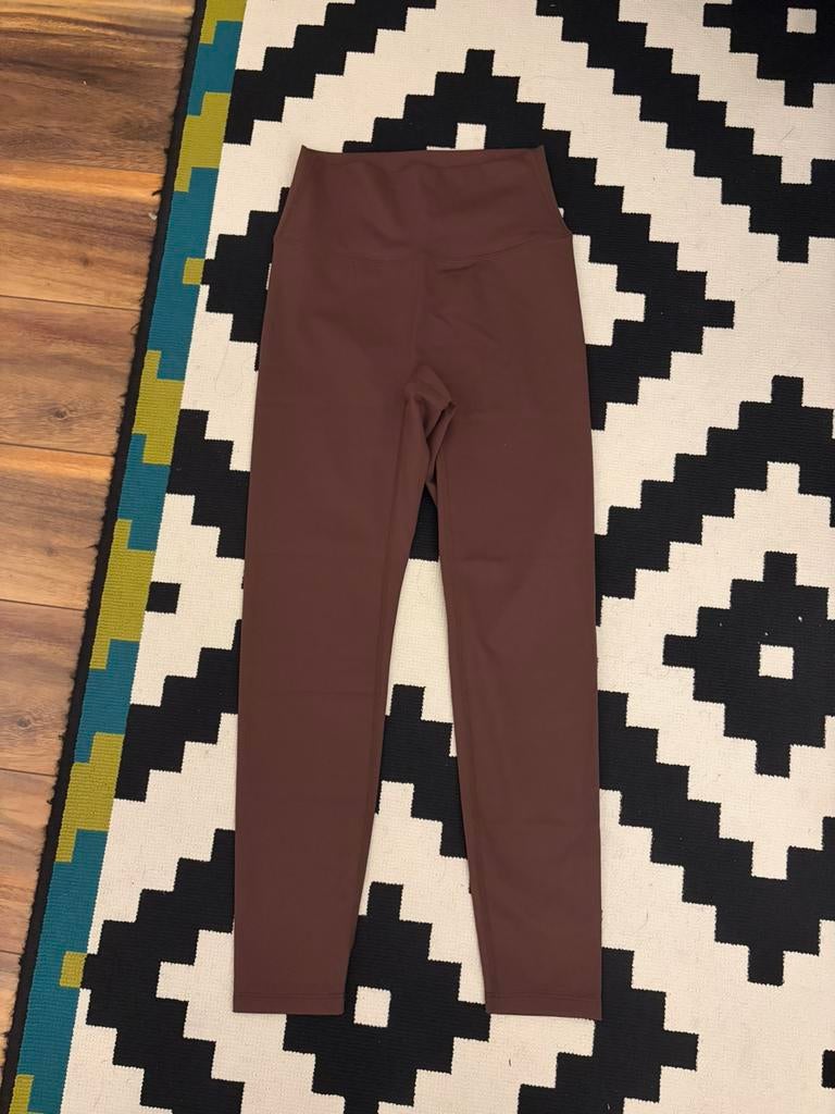 Lululemon Nulu Pants 25” - Maat 4 (NIEUW), Legging, Maat 36/38 (S), Bruin, Verzenden