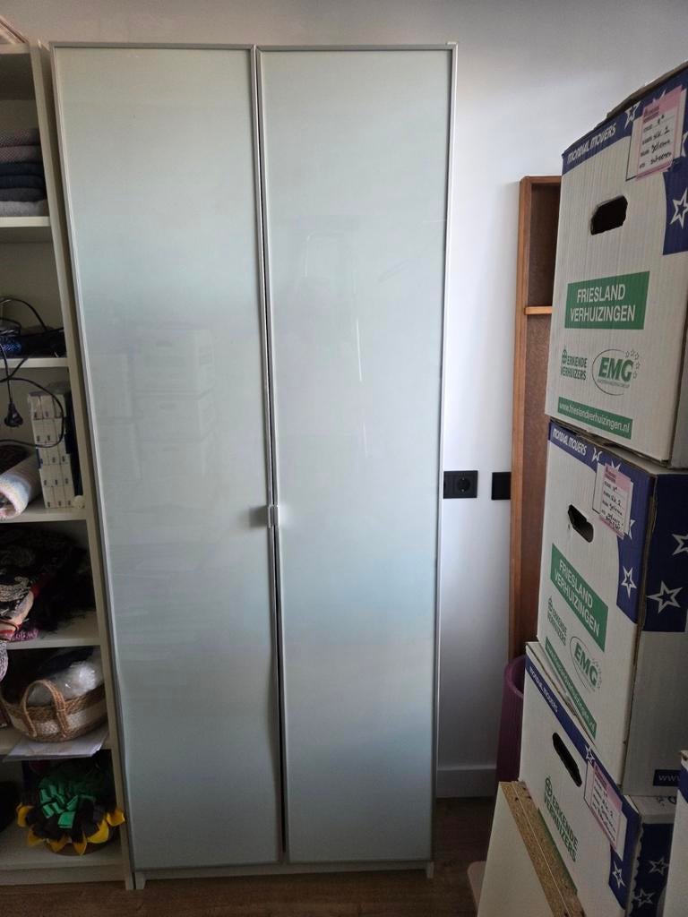 Deuren voor een Billy kast Ikea, Ophalen, Gebruikt, 50 tot 100 cm, Glas