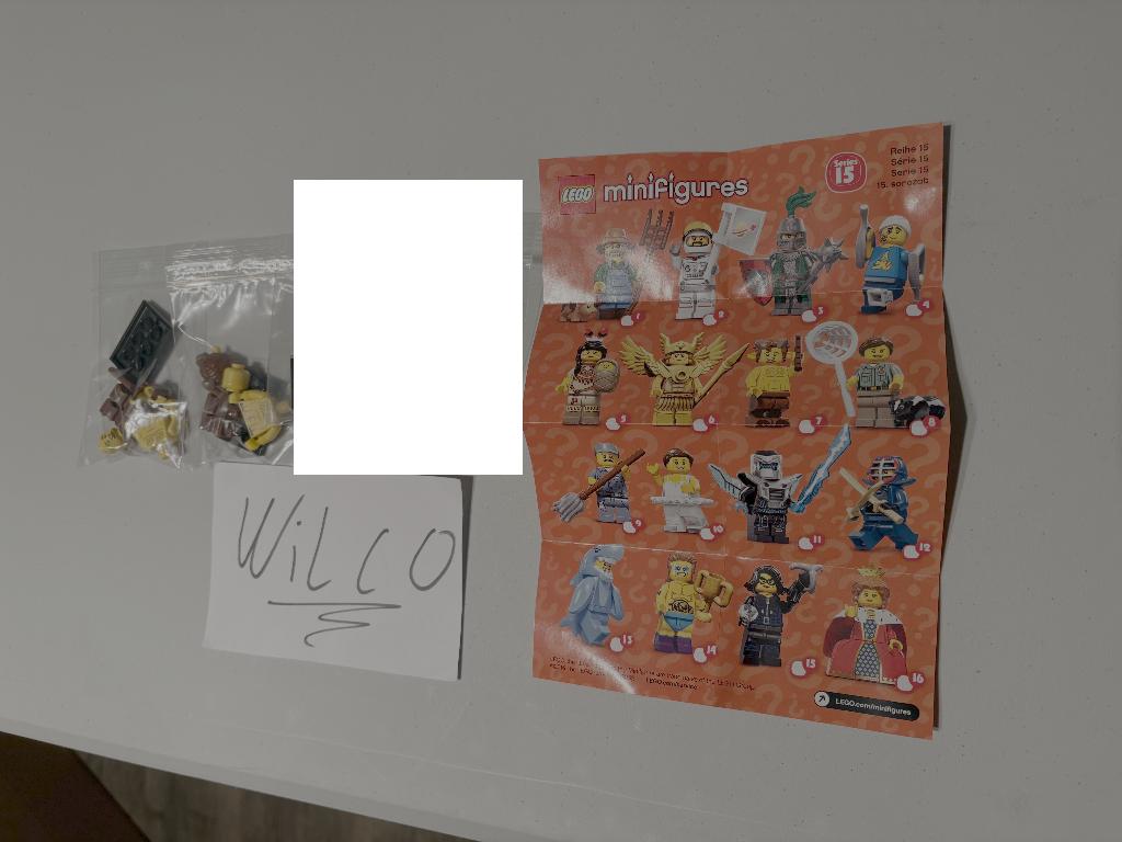 LEGO col15-7 - Faun, Series 15, Ophalen of Verzenden, Zo goed als nieuw, Complete set, Lego