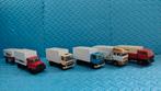 4x DAF vrachtwagens Lion Toys, Hobby en Vrije tijd, Modelauto's | 1:50, Ophalen, Zo goed als nieuw, Bus of Vrachtwagen, Lion Toys