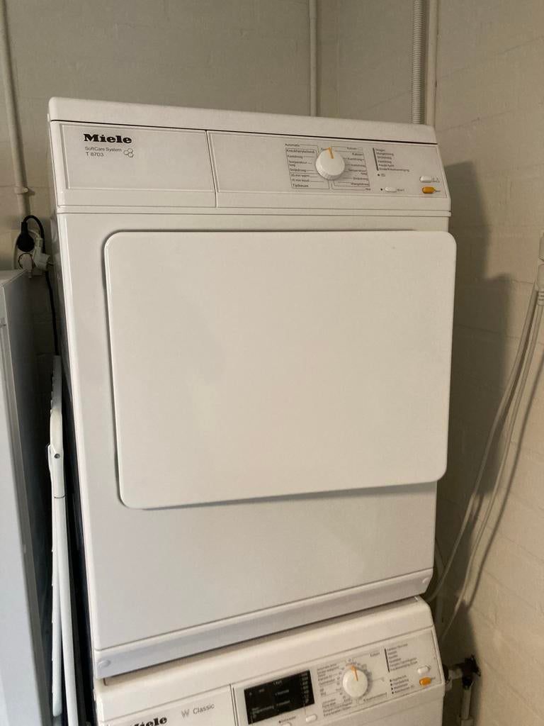 Moet weg! Miele T 8703 SoftCare System Wasdroger, Witgoed en Apparatuur, Wasdrogers, Ophalen, 6 tot 8 kg, Gebruikt, Luchtafvoer