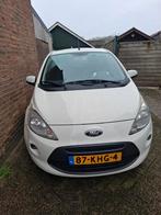 Ford Ka 1.2 51KW 2009 Wit, Auto's, Voorwielaandrijving, Euro 5, Stof, Elektrische ramen