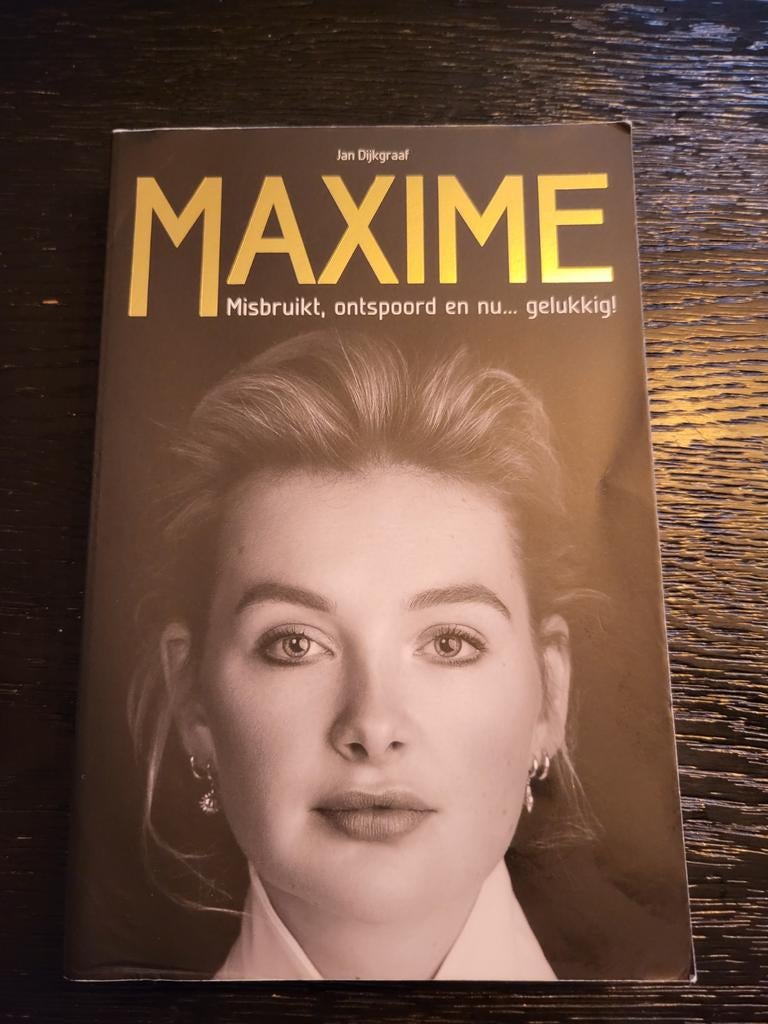 MAXIME - Jan Dijkgr, Boeken, Biografieën, Zo goed als nieuw, Film, Tv en Media, Ophalen of Verzenden